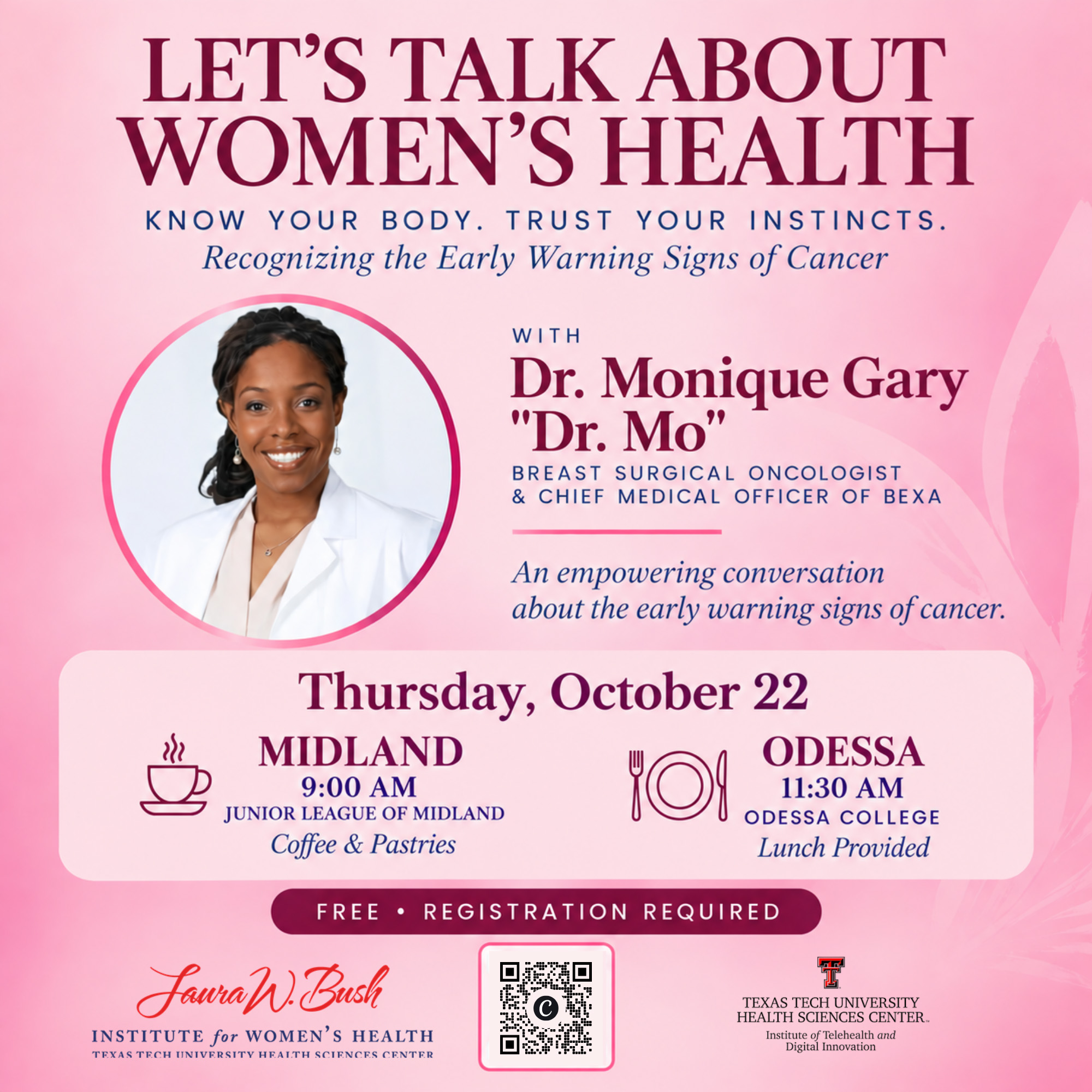 Women's Health event October 22