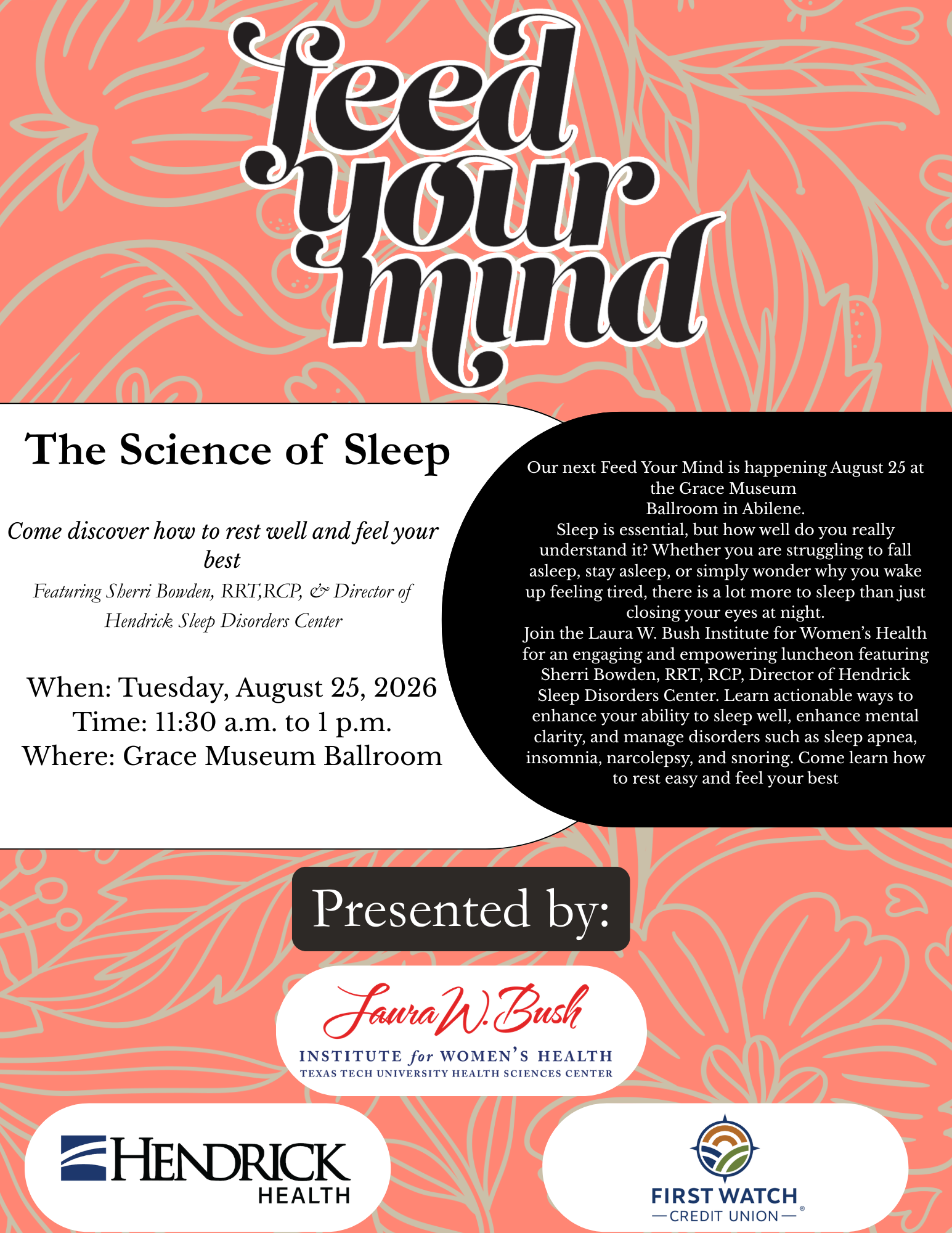 FYM Abilene Science of Sleep