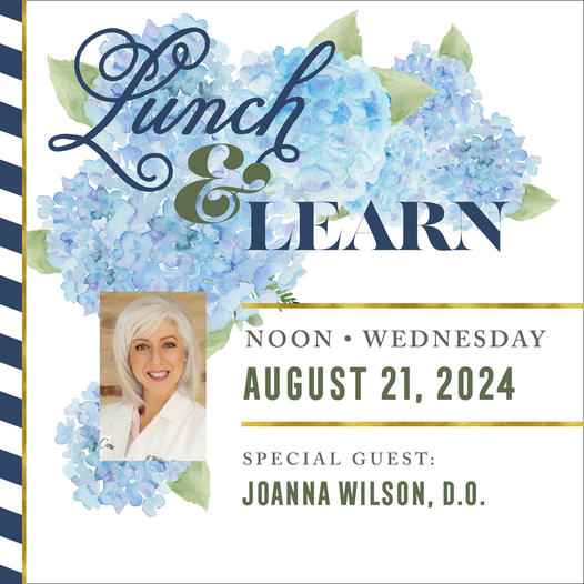 Lunch & Learn Noon Wednesday August 21 2024 Special Guest Joanna Wilson, D.O. What questions should you ask your physician when self-advocating? Dr. Joanna Wilson will partner with Amarillo's Julia Pierce in telling her tale of surviving a heart attack while pregnant. Register here: angela.knapp@ttuhsc.edu